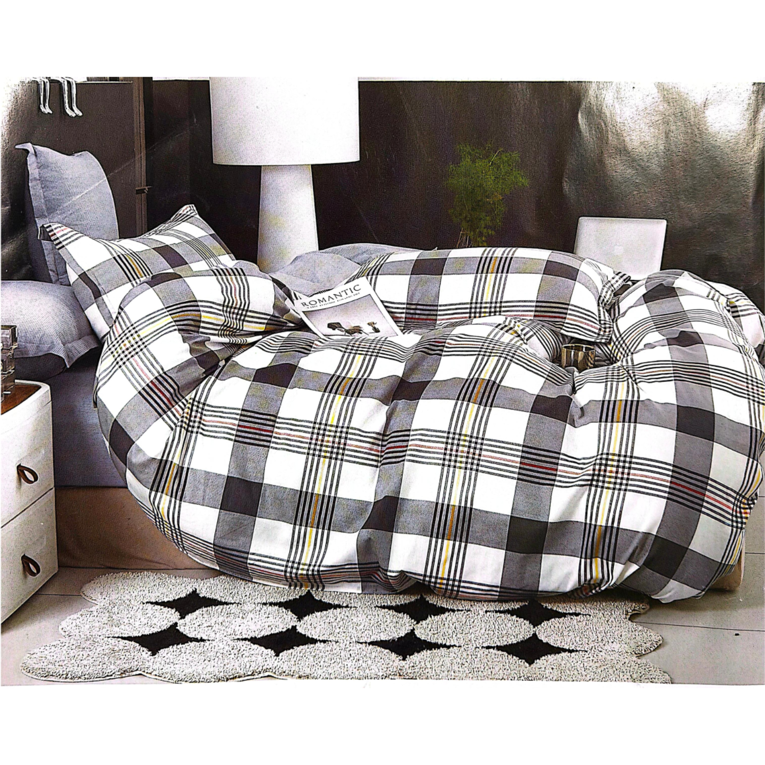 Shapes and shades bedsheet - Style 12