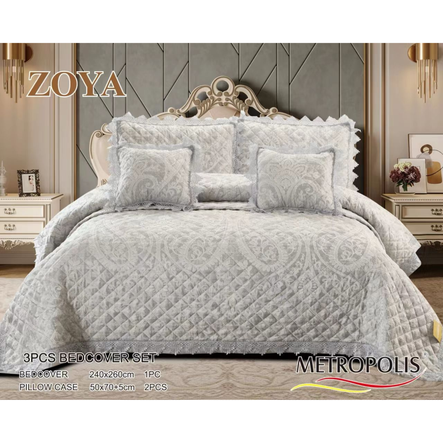Zoya King Bedcover