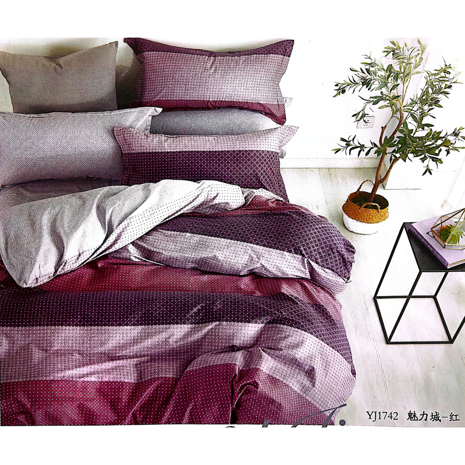 Shapes and shades bedsheet - Style 15