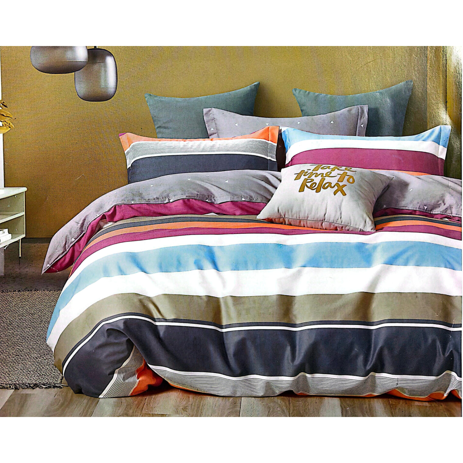 Shapes and shades bedsheet - Style 21