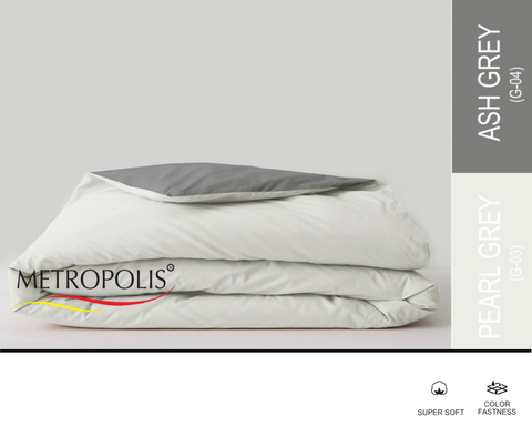 Reversible AC Comforter - Grey