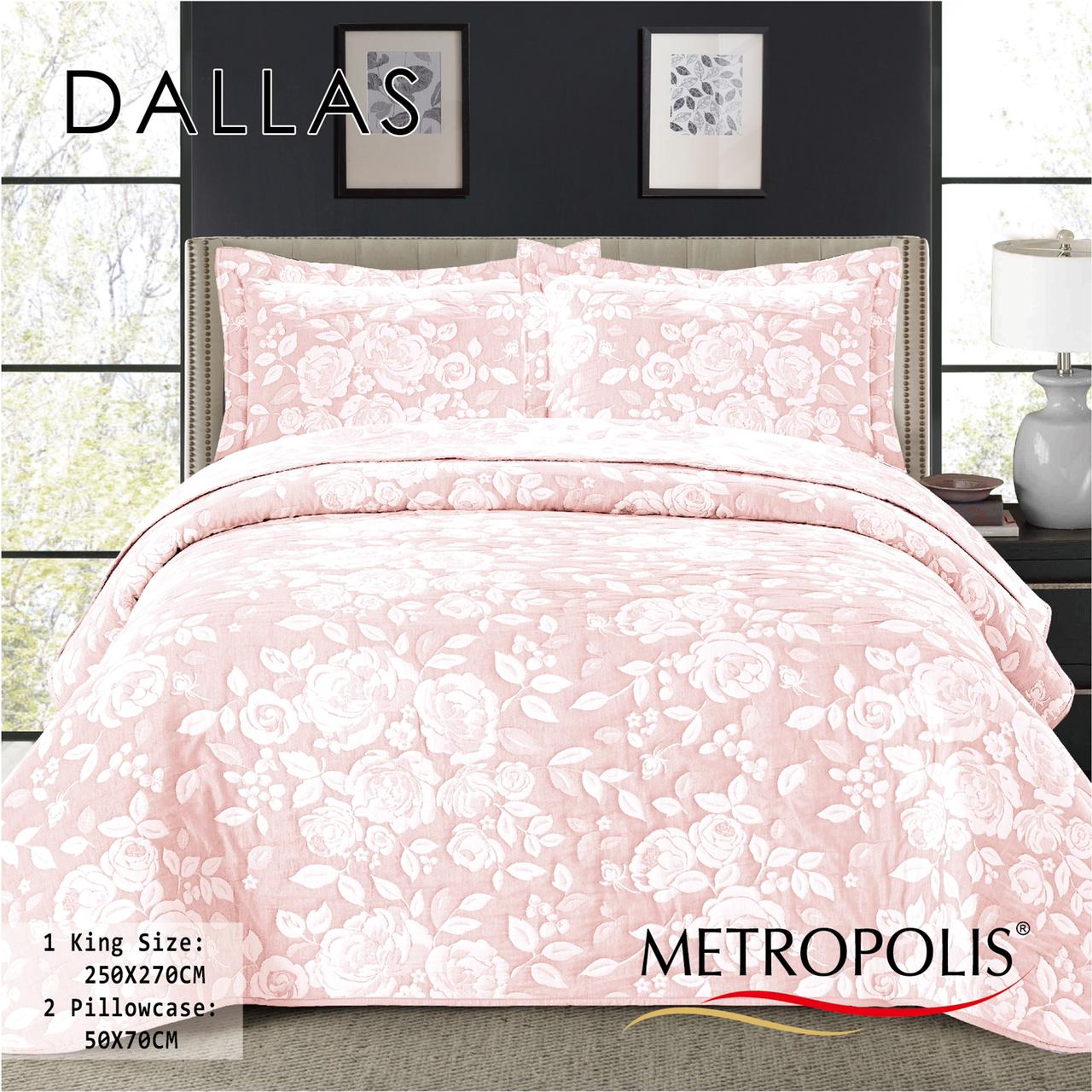 Dallas king bedcover