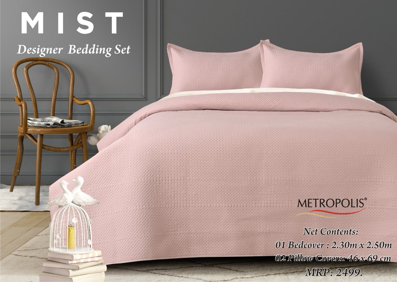 Mist bedcover Bedcover set