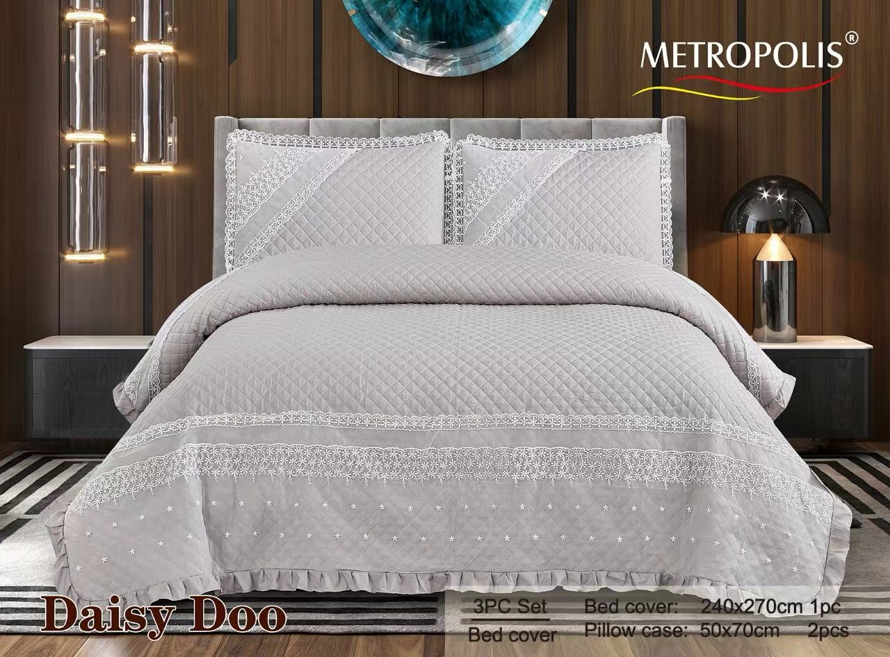 Daisy Doo King Size Lace Bedcover