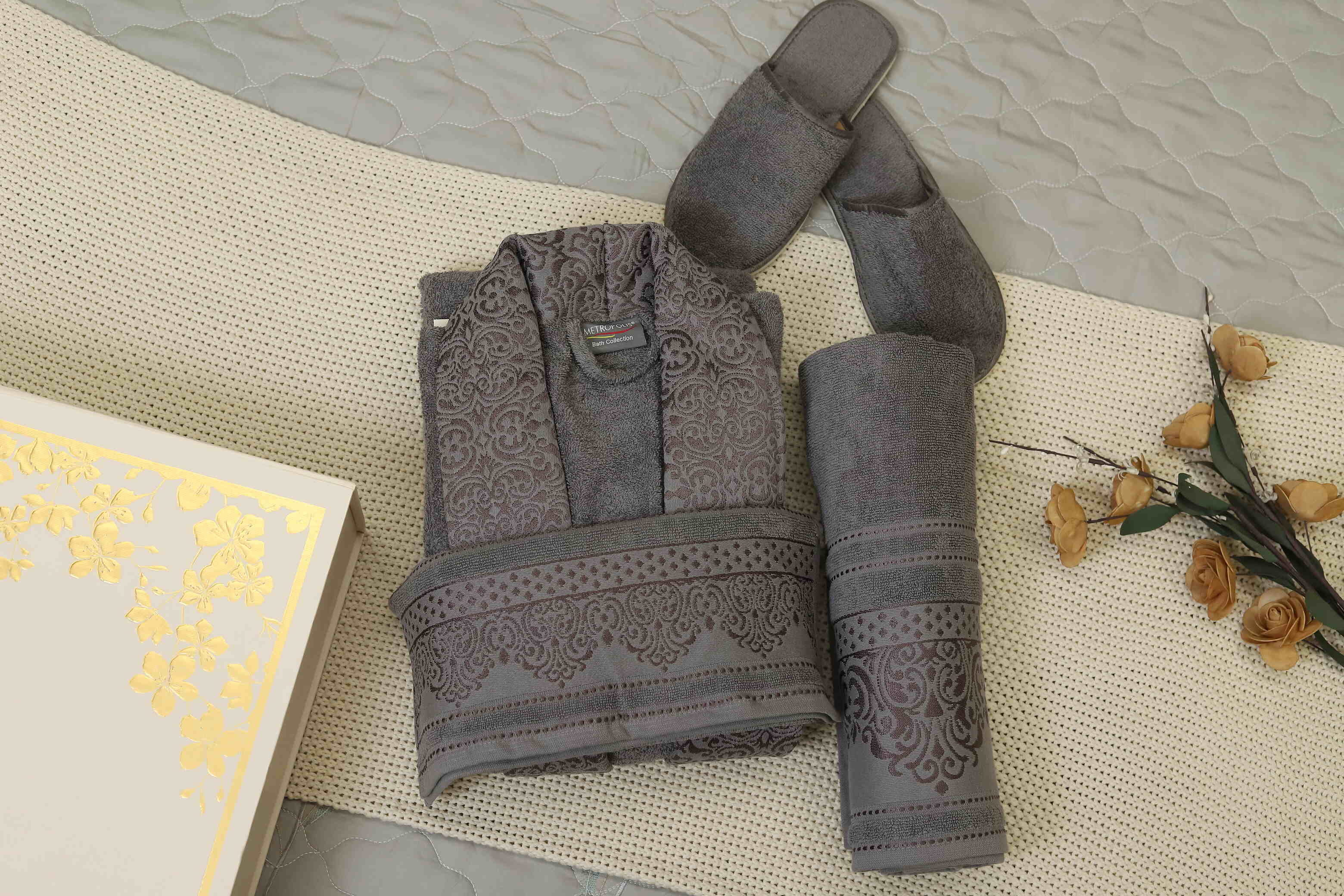 Couple Bathrobe Set