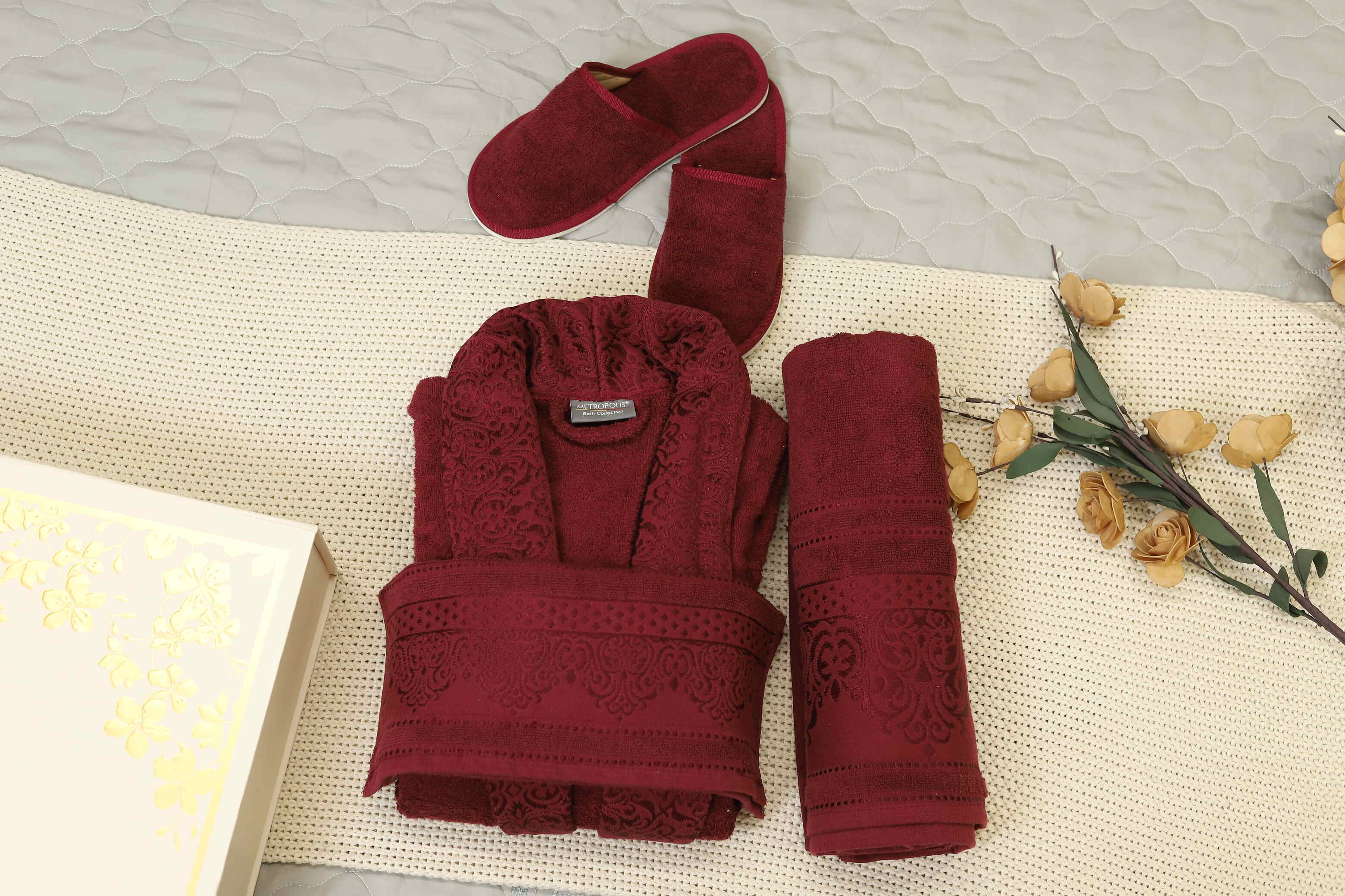 Couple Bathrobe Set