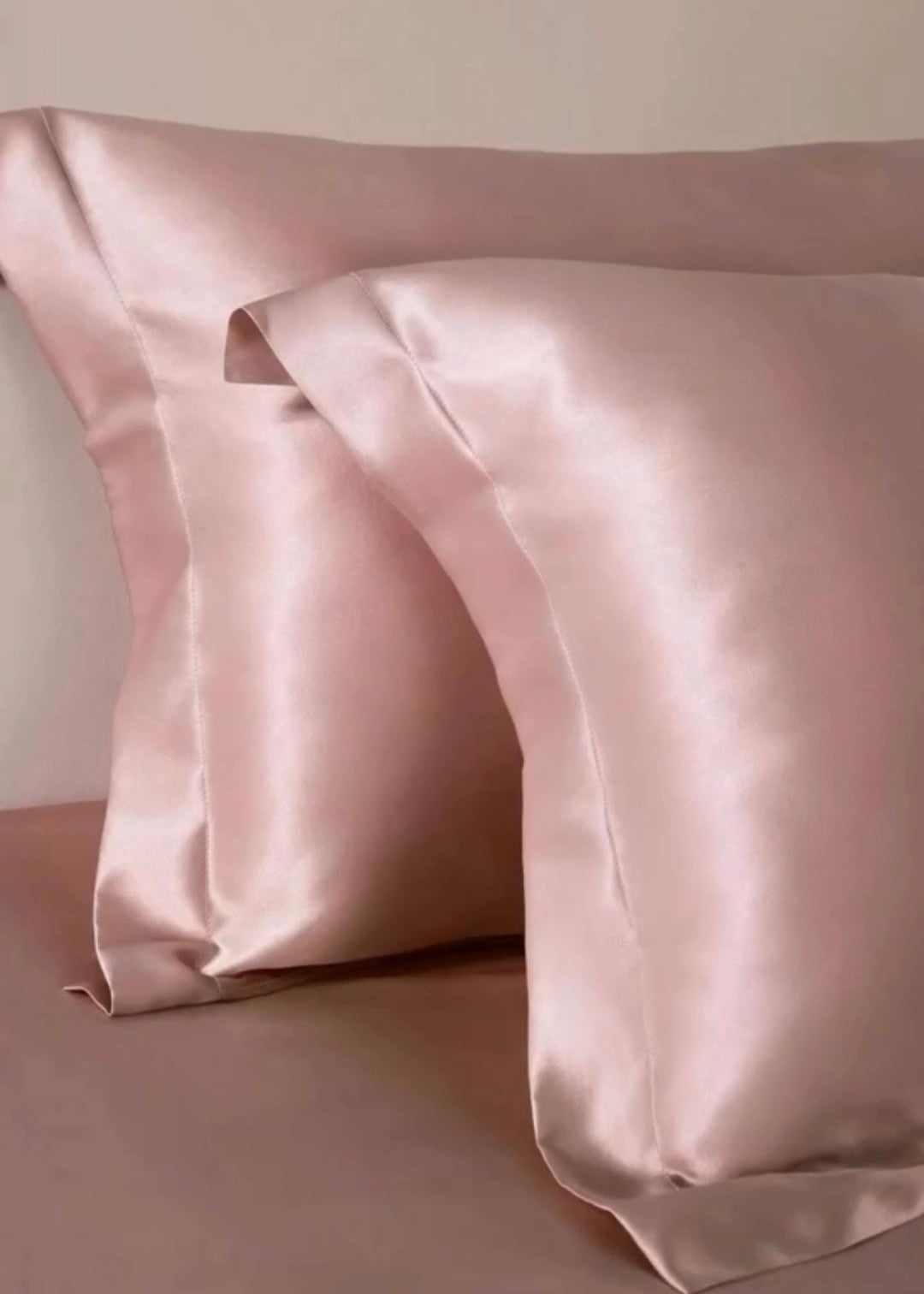 Satin pillow covers