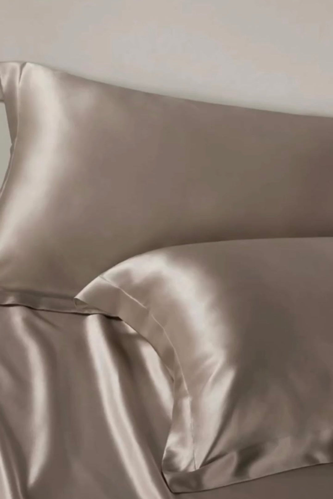Satin pillow covers