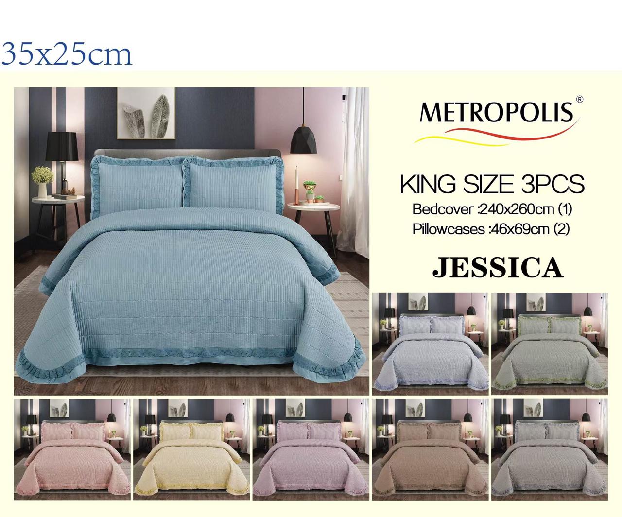 Jessica King Size Bedcover