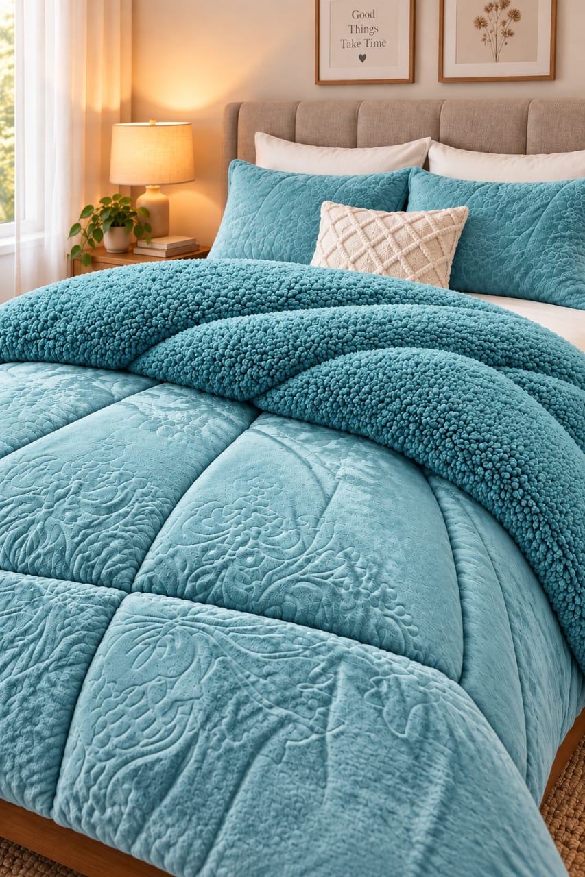 Iris Winter Quilt