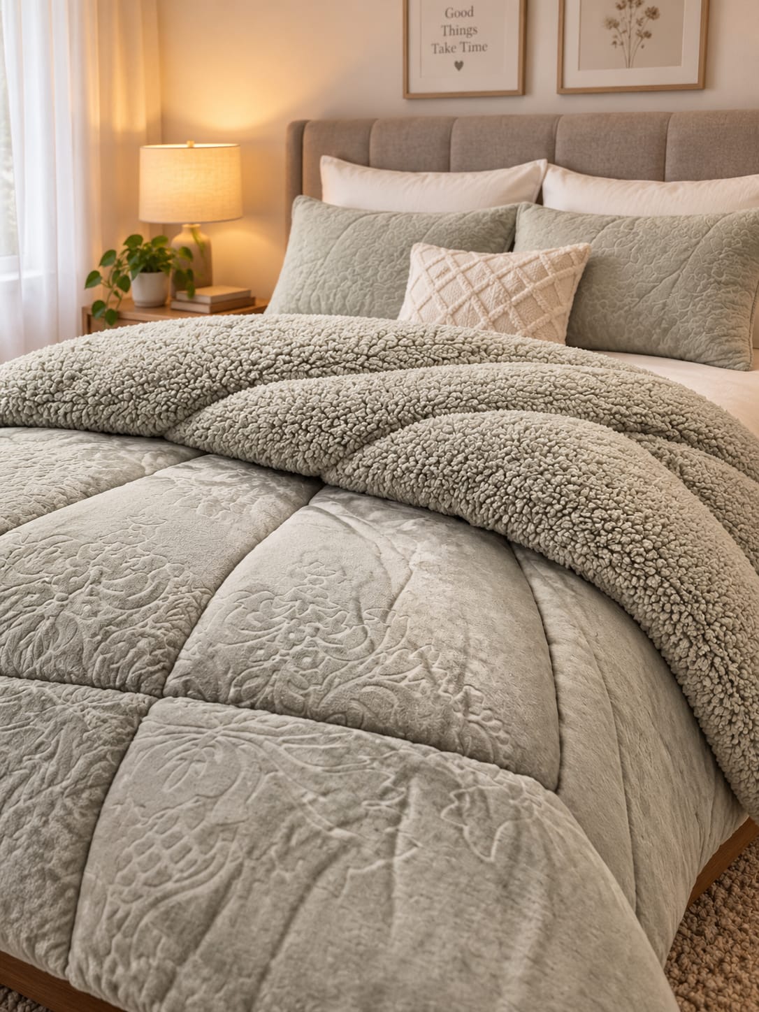 Iris Winter Quilt