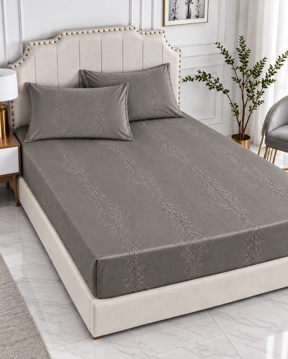 Iris Fitted Warm Bedsheet