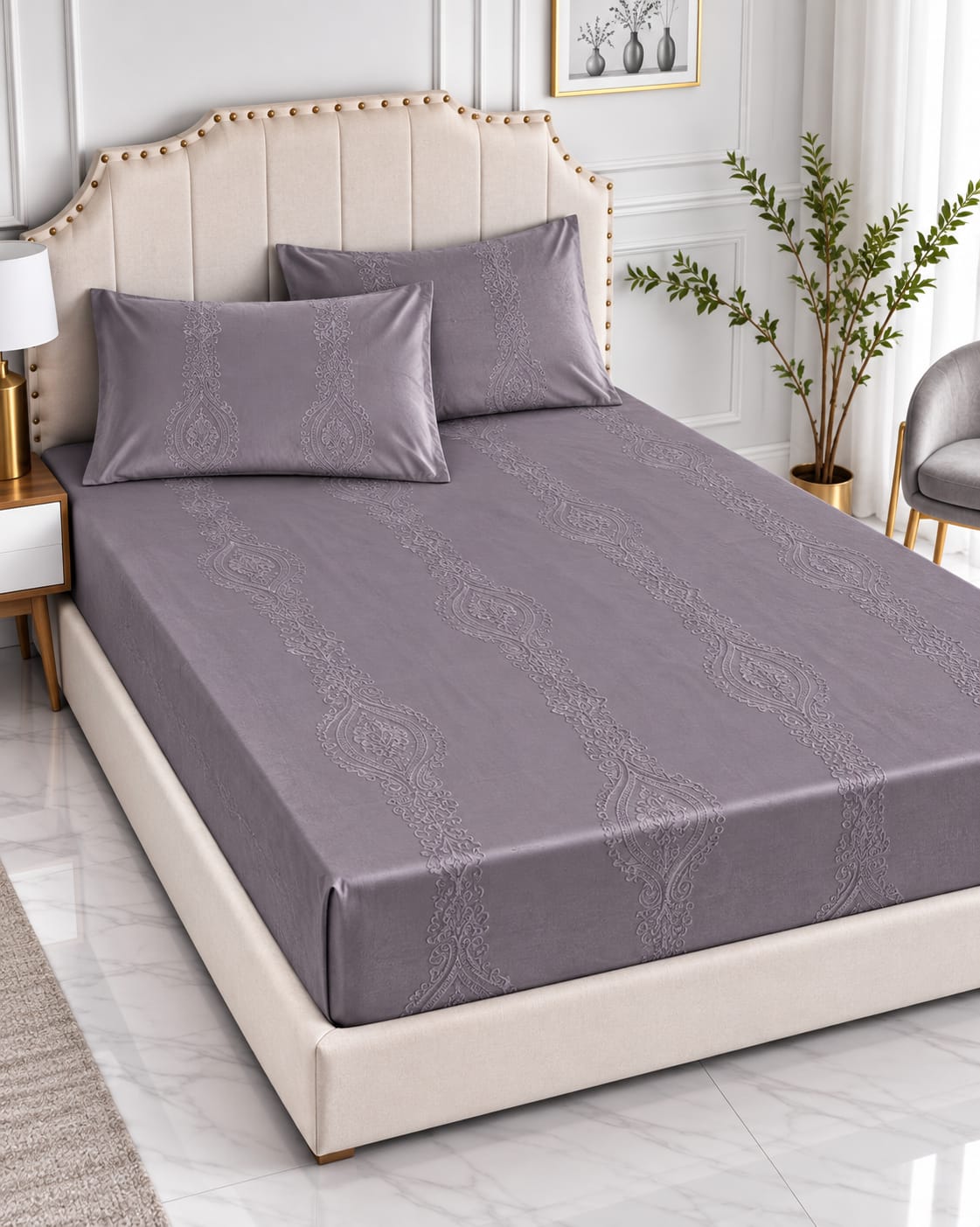 Iris Fitted Warm Bedsheet