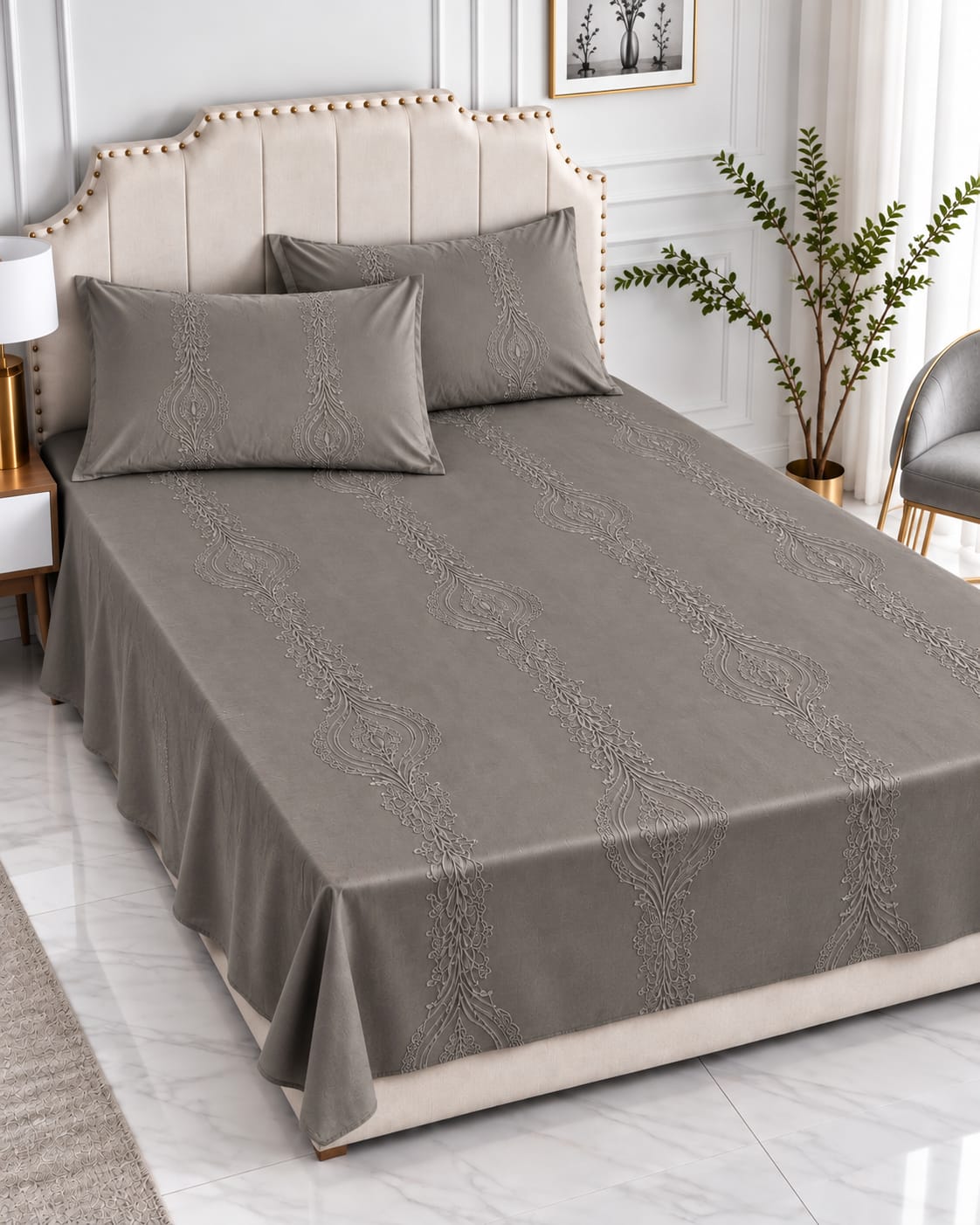 Iris King Warm Bedsheet