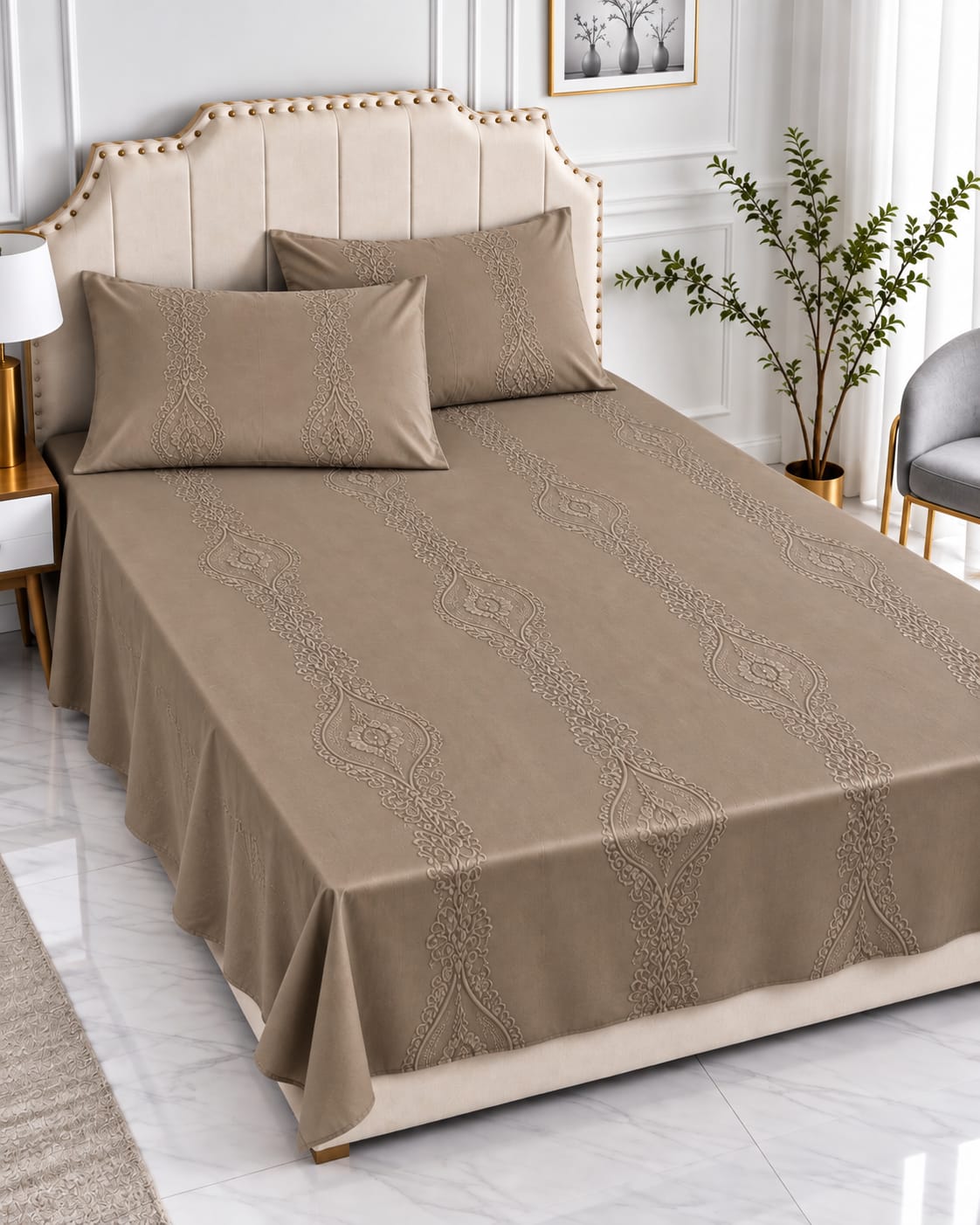 Iris King Warm Bedsheet