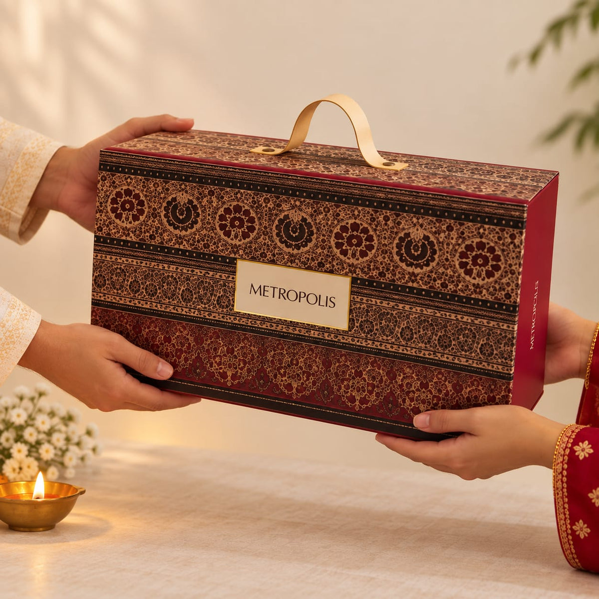 Red Designer Box
