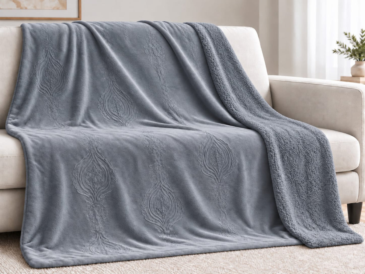 Iris Sherpa Blanket