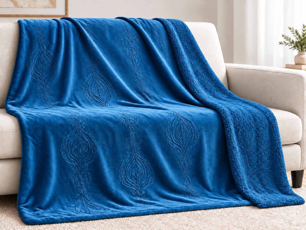 Iris Sherpa Blanket