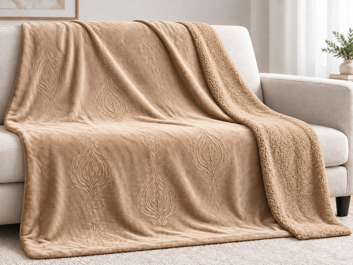 Iris Sherpa Blanket