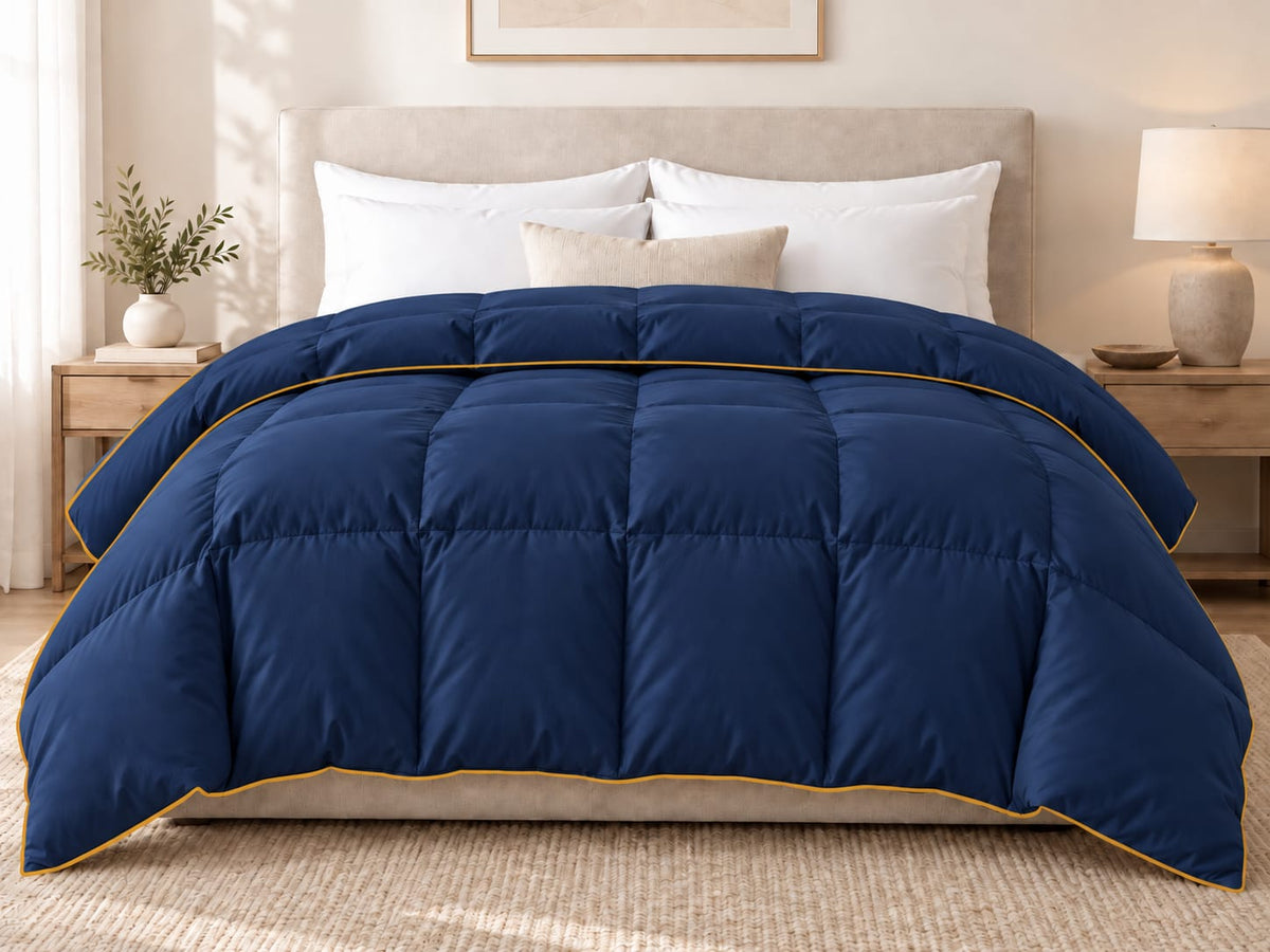 SNOW WHITE, Double Comforter 350GSM for Winter (5°C-20°C)
