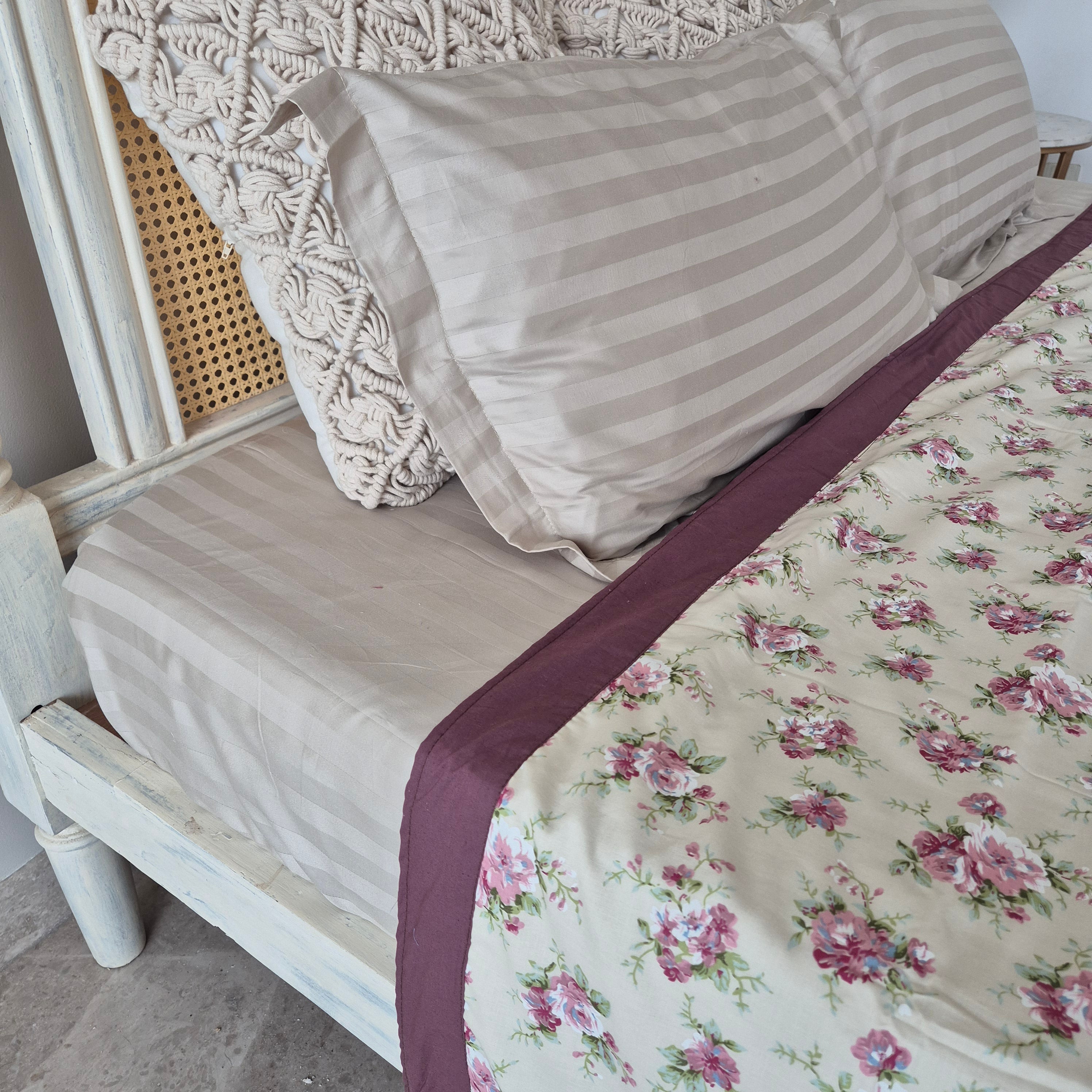 PURE COTTON, Double Bed Top Sheet/Dohar