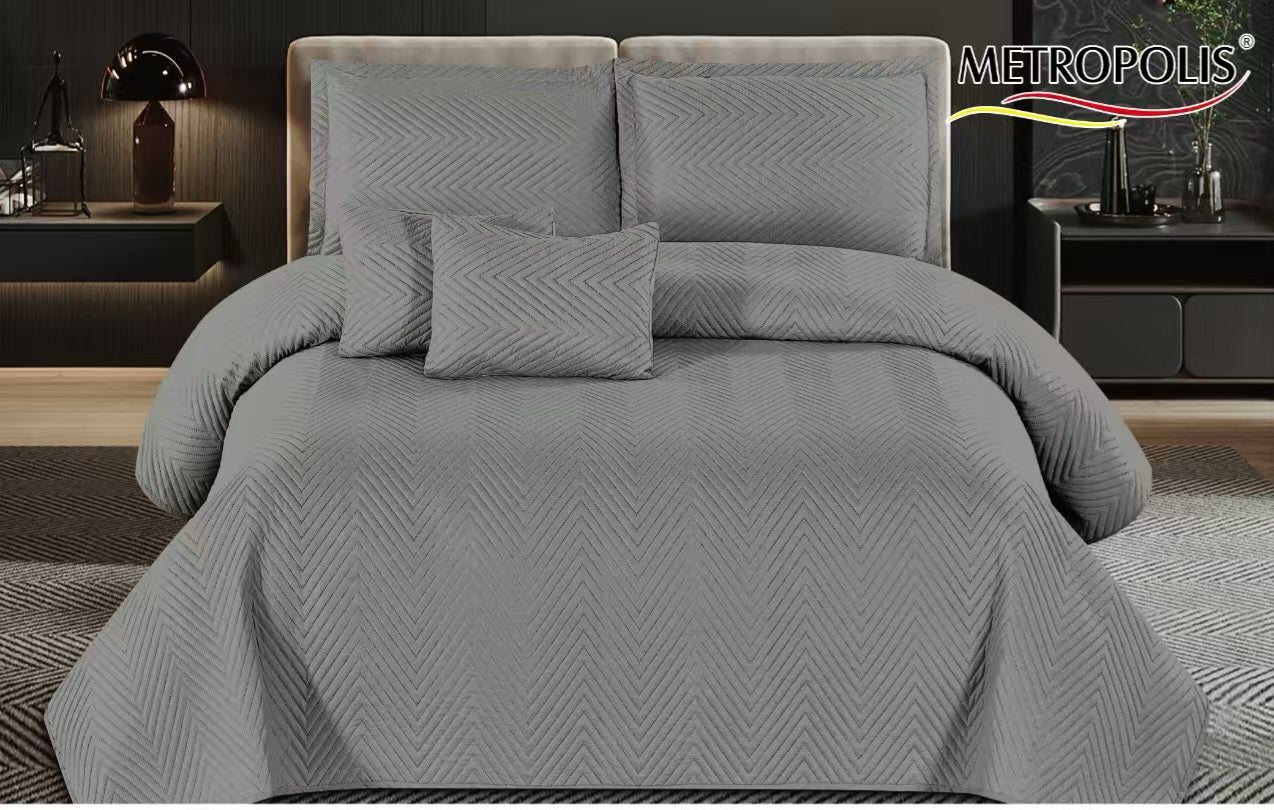 Tokyo , Bed Cover with Pillow Cover