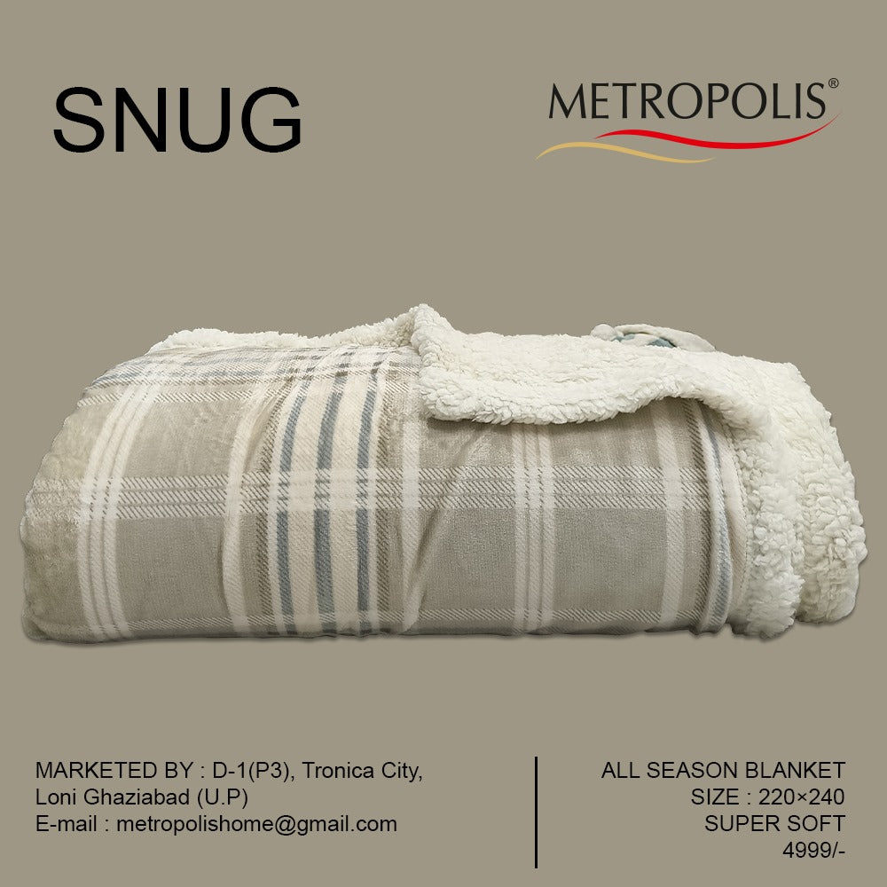 Printed sherpa blankets