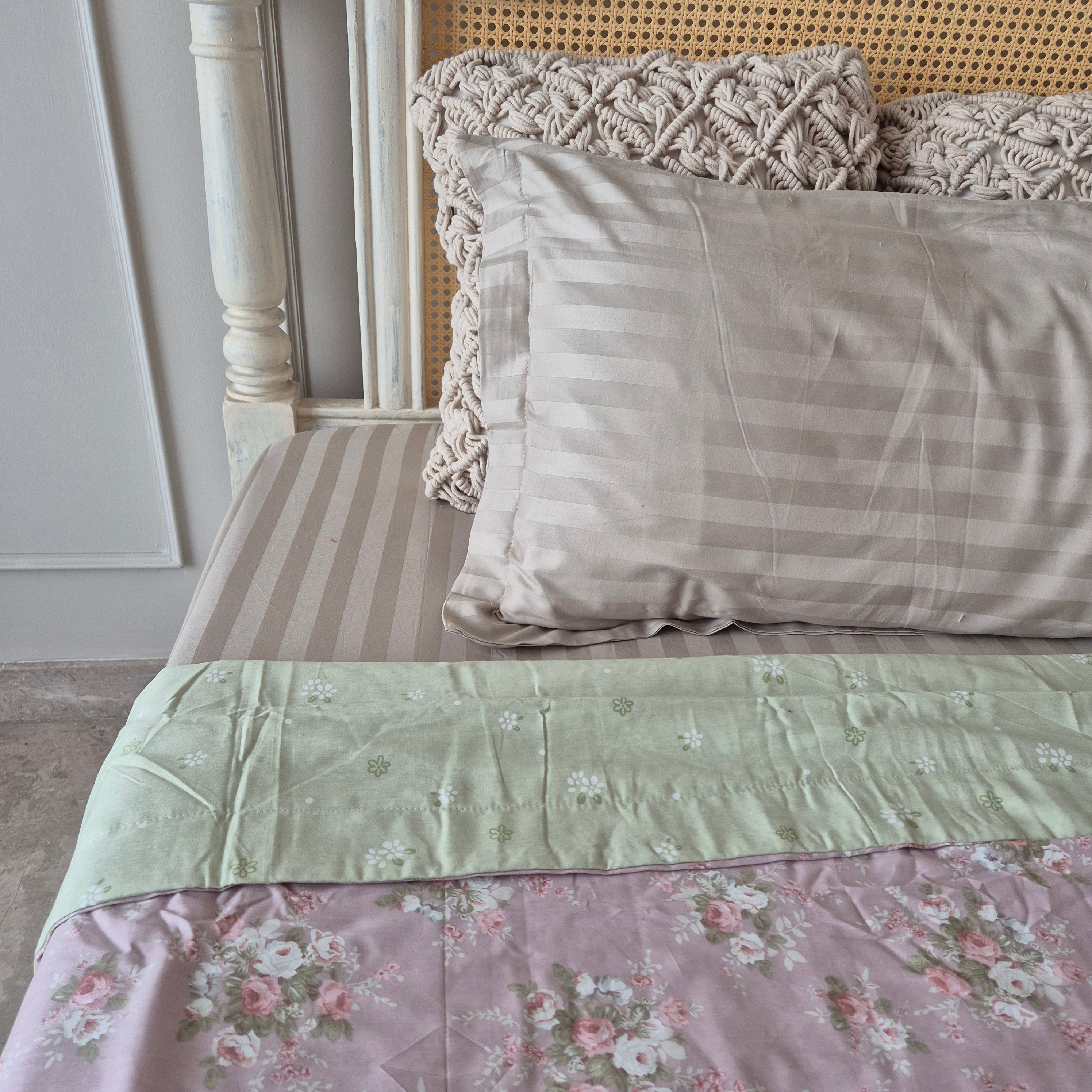 PURE COTTON, Double Bed Top Sheet / dohar