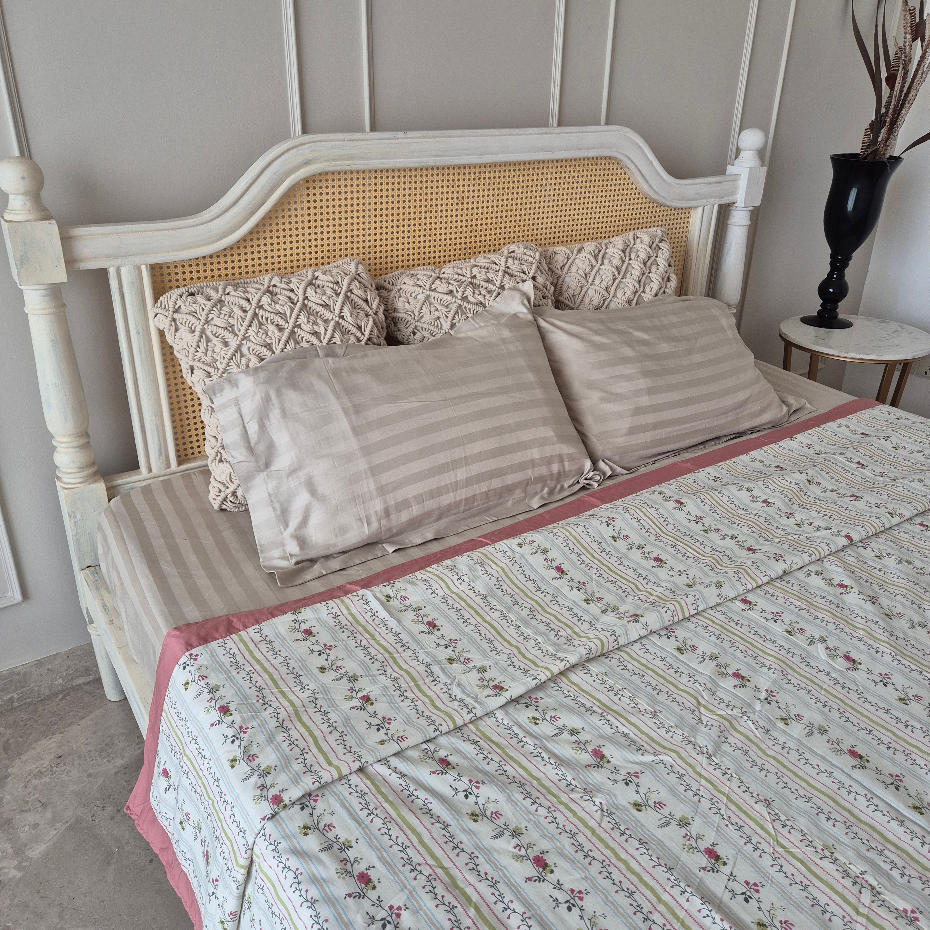 PURE COTTON, Double Bed Top Sheet/dohar