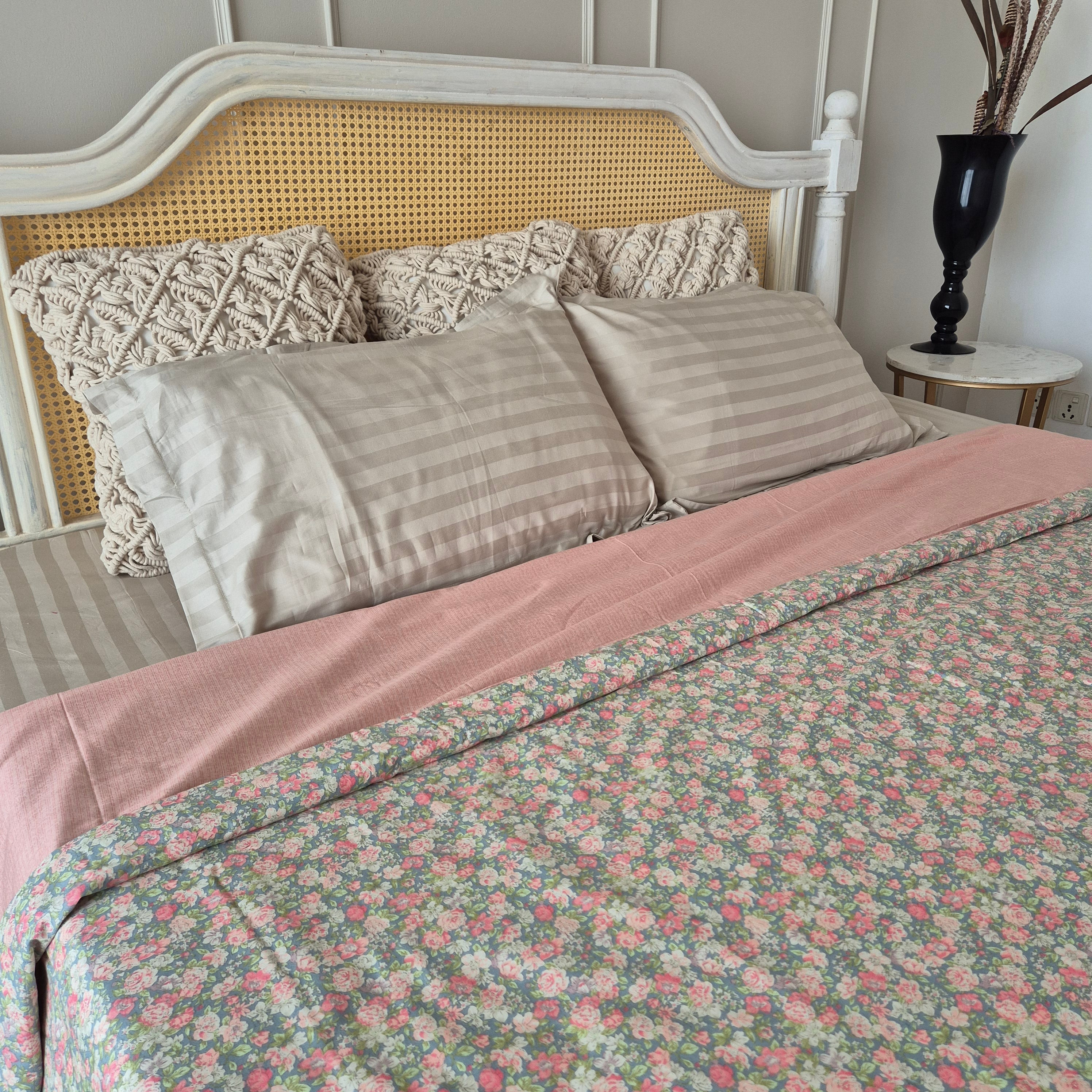 PURE COTTON, Double Bed Top Sheet/Dohar