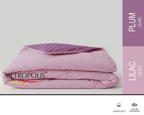 Reversible AC Comforter - Lilac
