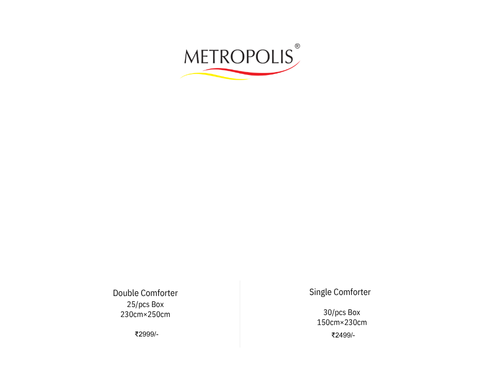 Reversible AC Comforter - Grey