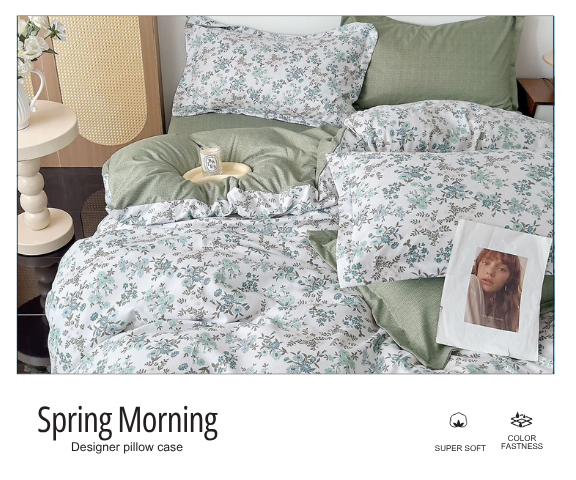Spring Morning Bedsheet (New). 13