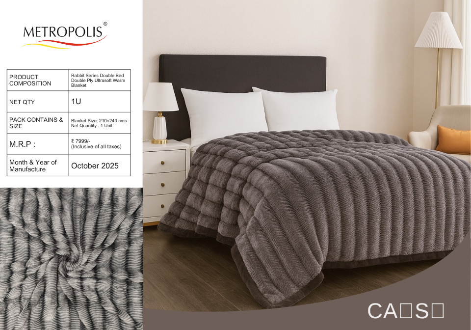 Carishma Ultrasoft Warm Blanket