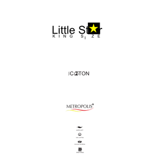 Little Star King Size Bedsheet. 1