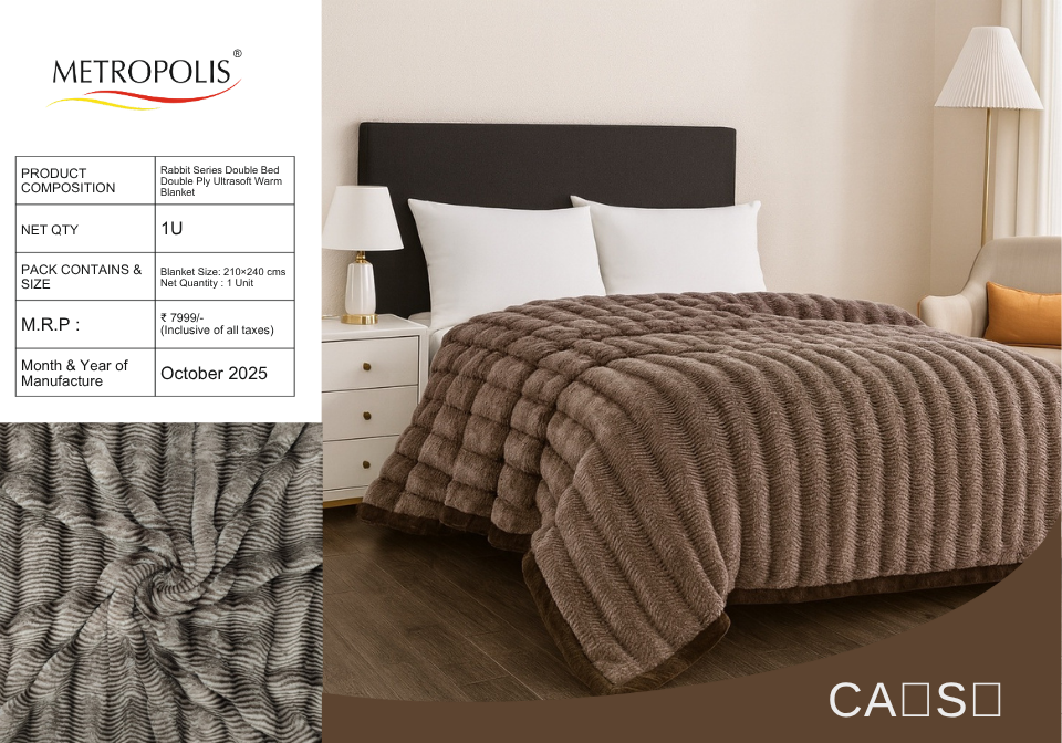 Carishma Ultrasoft Warm Blanket