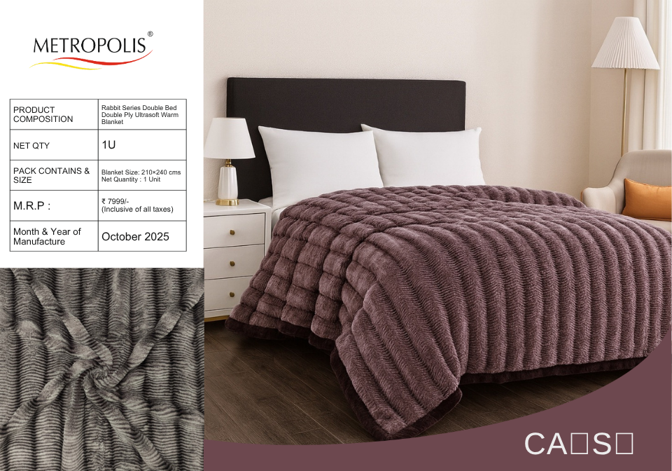 Carishma Ultrasoft Warm Blanket
