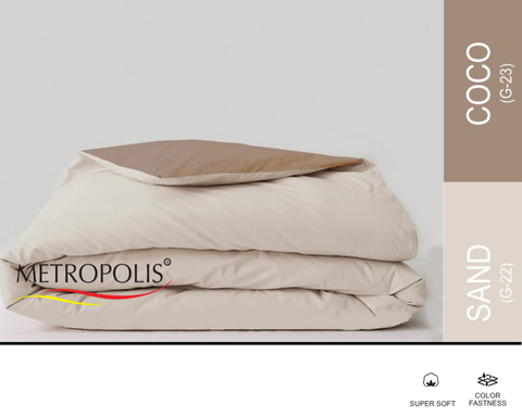 Reversible AC Comforter - Sand