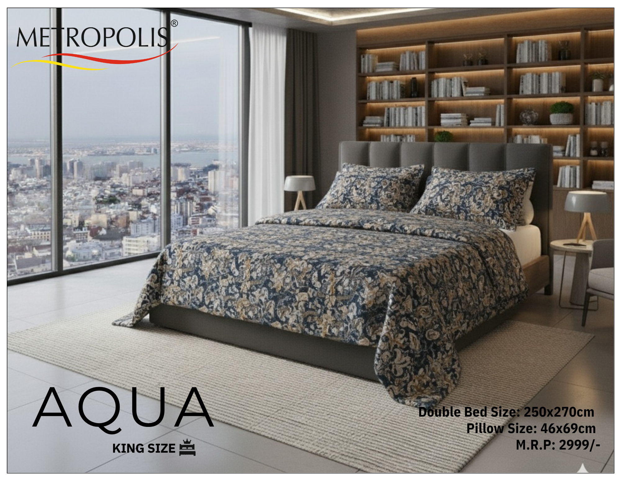 AQUA, WARM BEDSHEETS