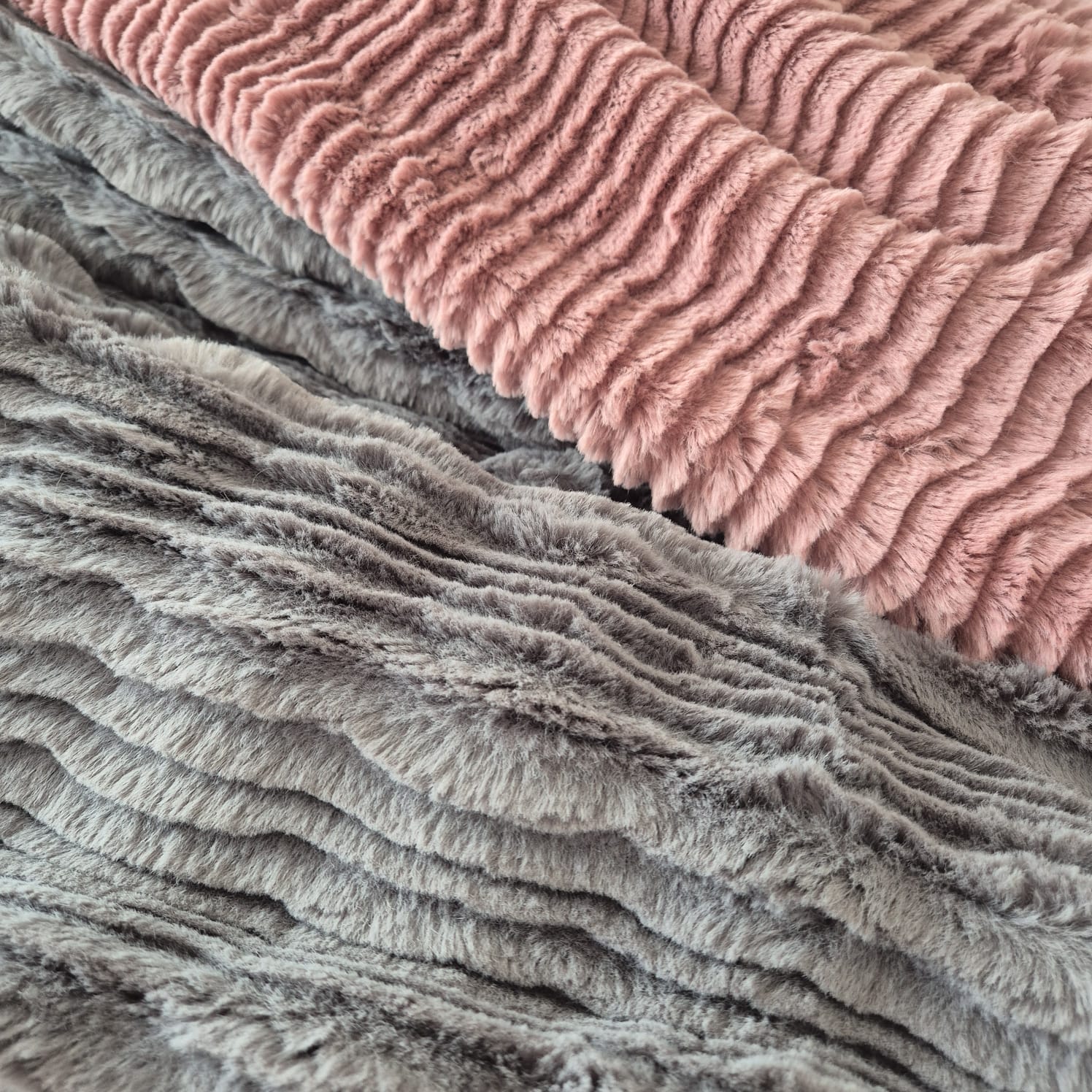Luxe Rabbit Fur Blanket