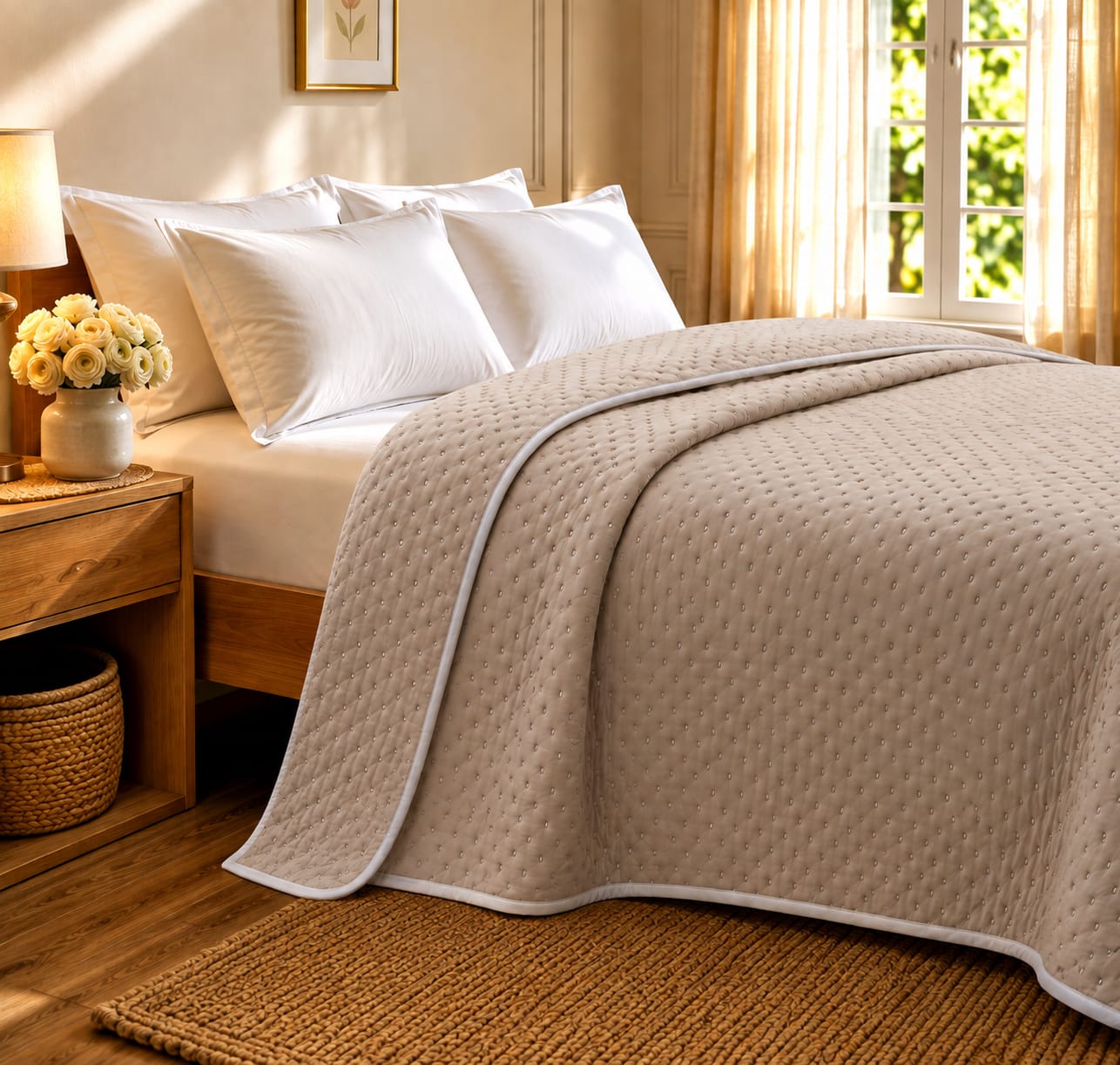Feather AC Comforter