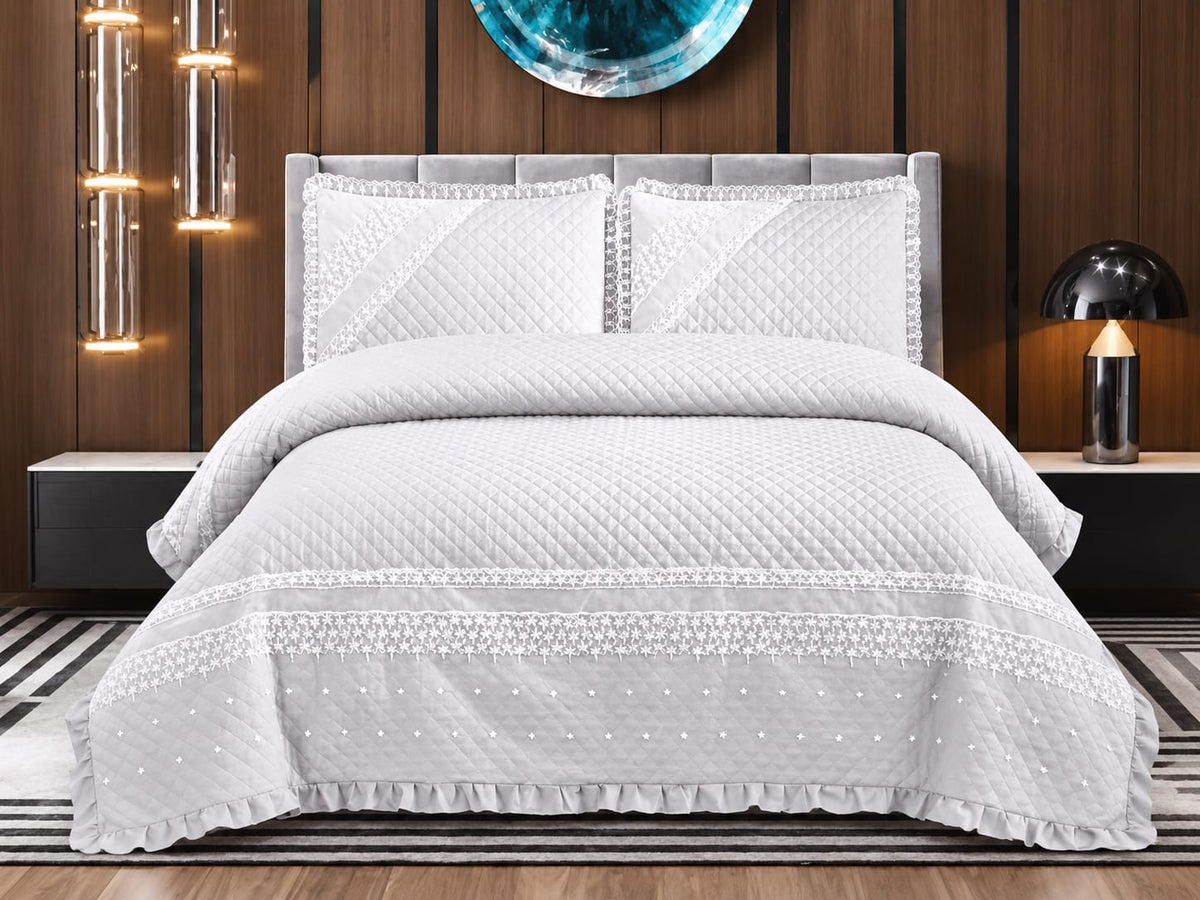 Daisy Doo King Size Lace Bedcover