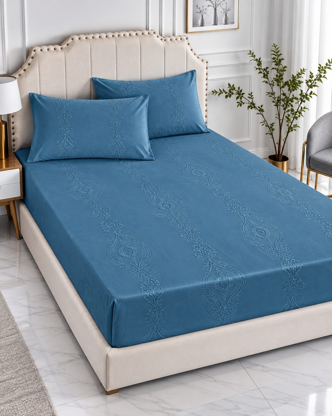 Iris Fitted Warm Bedsheet
