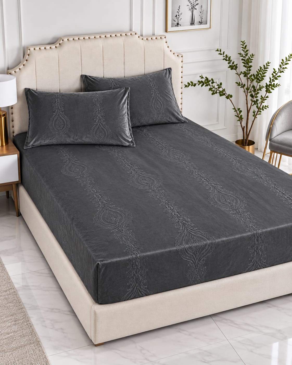 Iris Fitted Warm Bedsheet