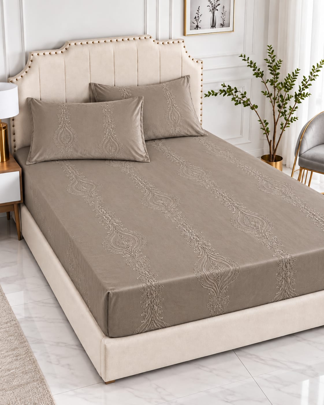 Iris Fitted Warm Bedsheet