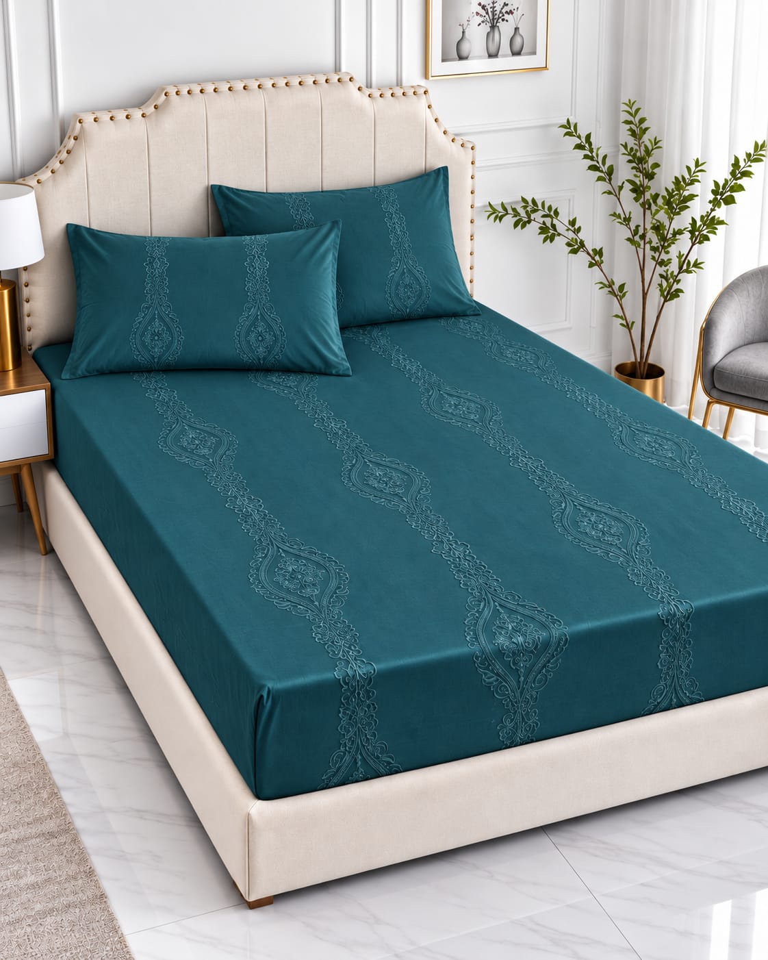 Iris Fitted Warm Bedsheet