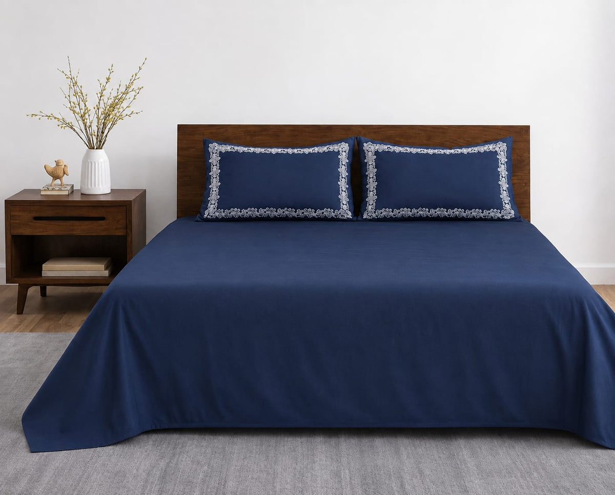 Luxury Tencel king Bedsheet 3pcs