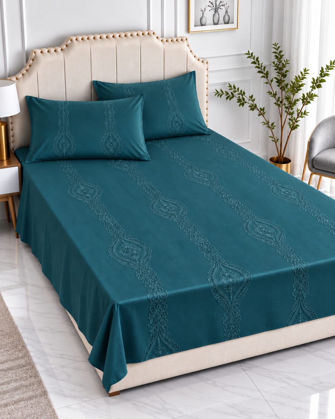 Iris King Warm Bedsheet