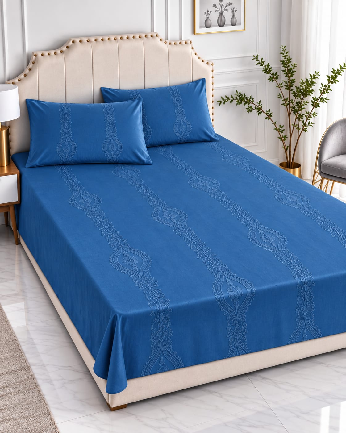 Iris King Warm Bedsheet