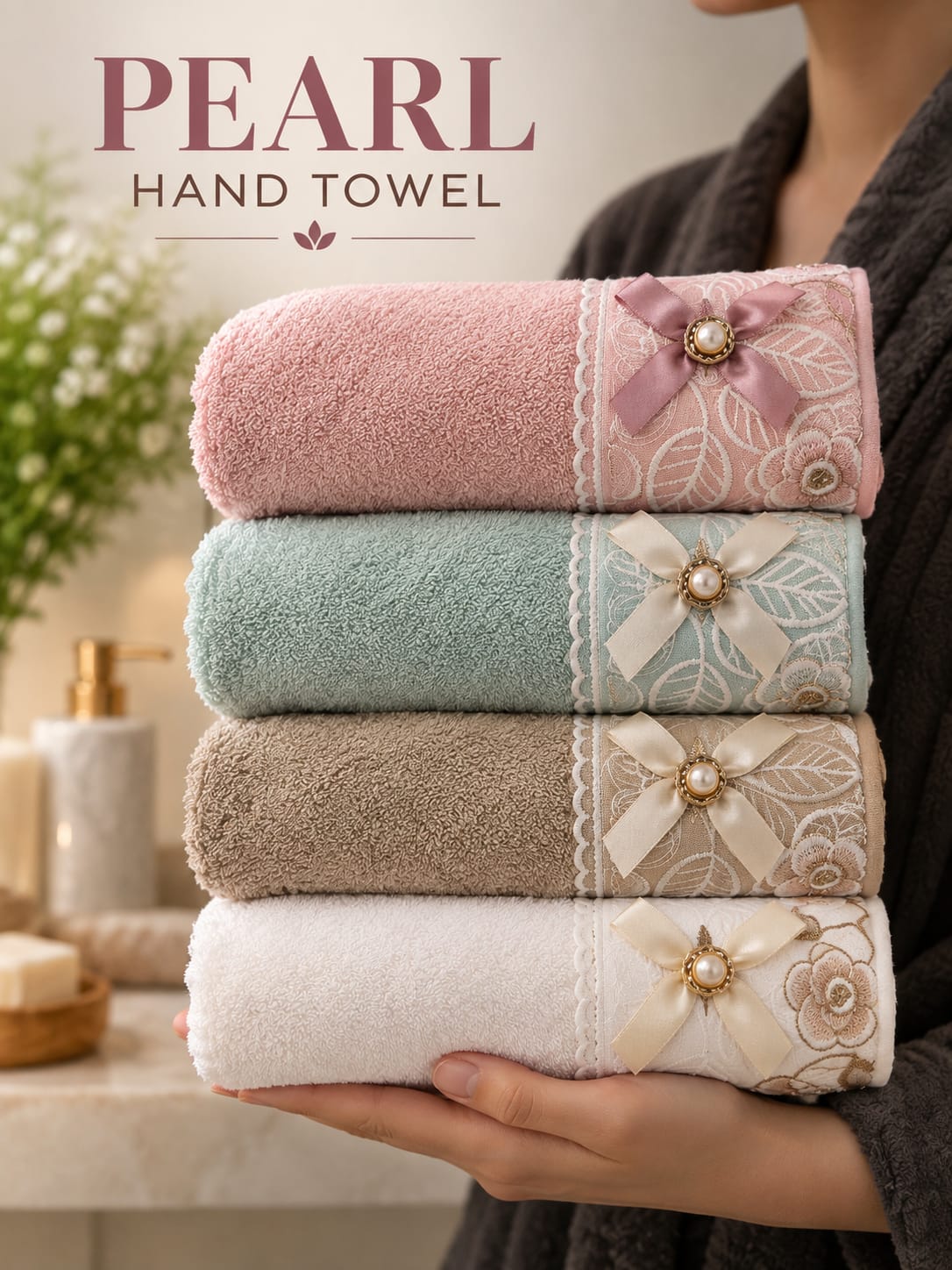 Pearl Hand Towel
